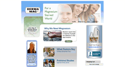 Desktop Screenshot of dermamag.com
